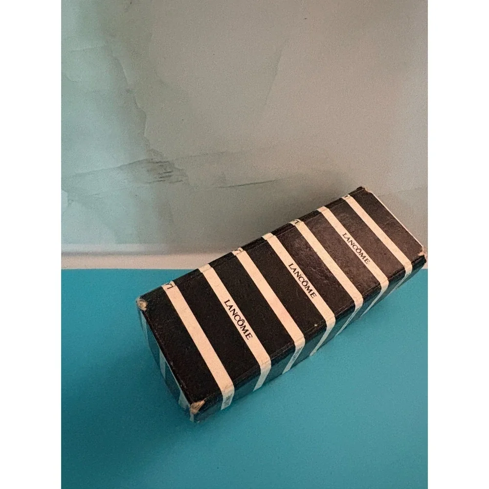 Vintage‎ Lipstick Holder Black and White Striped